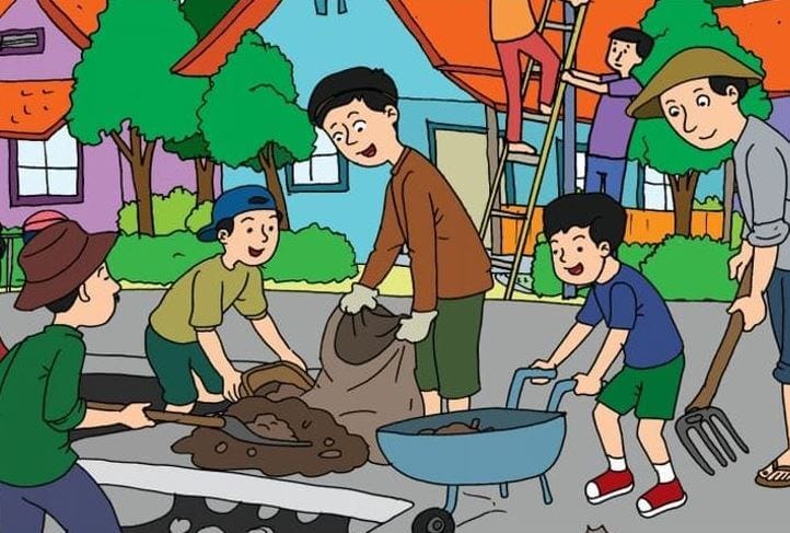 Kegiatan Gotong Royong Desa