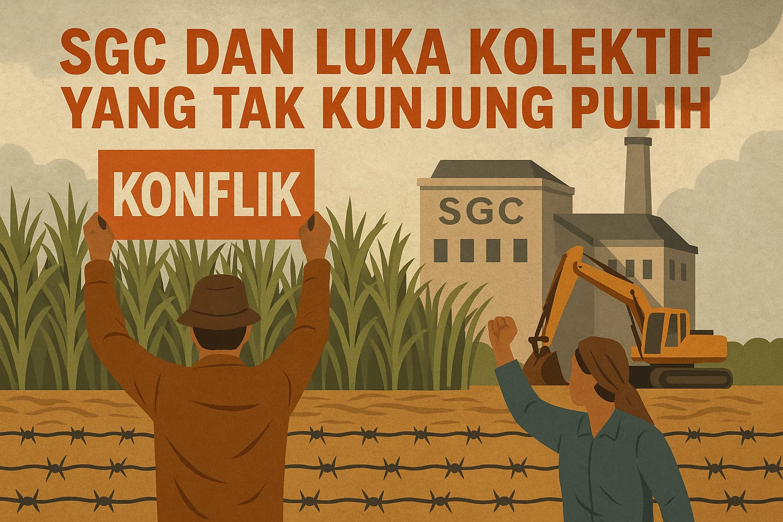 SGC Luka Kolektif yang tak Kunjung Pulih